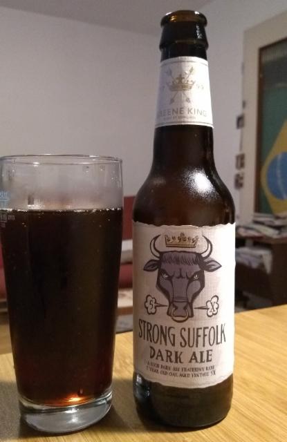 Strong Suffolk Dark Ale 6.0%, Greene King, England