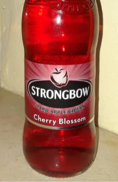 Strongbow Cherry Blossom 4.5%, Bulmers Cider (Heineken), England