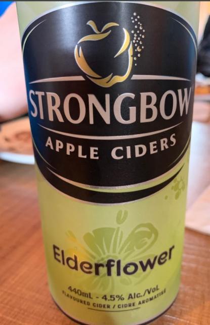 Strongbow Elderflower 4.5%, Bulmers Cider (Heineken), England