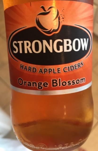 Strongbow Orange Blossom 4.5%, Bulmers Cider (Heineken), England