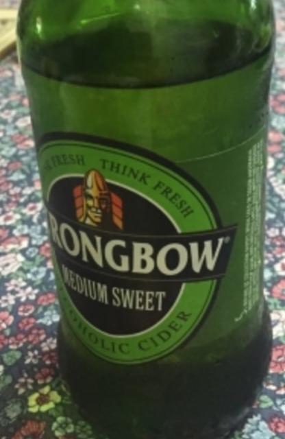 Strongbow Medium Sweet 4.7%, Bulmers Cider (Heineken), England