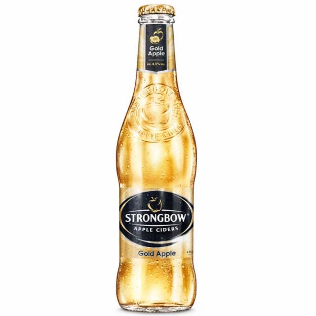 Strongbow Gold Apple 4.5%, Bulmers Cider (Heineken), England