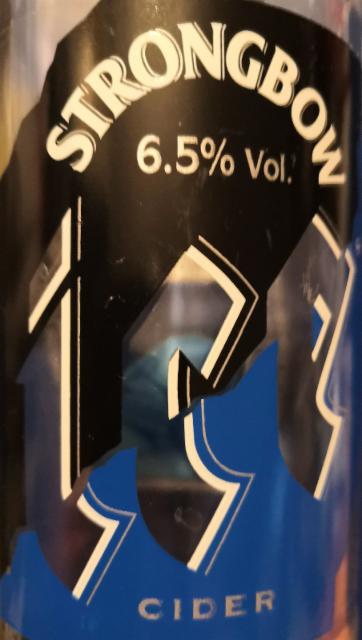 Strongbow Ice 6.5%, Bulmers Cider (Heineken), England