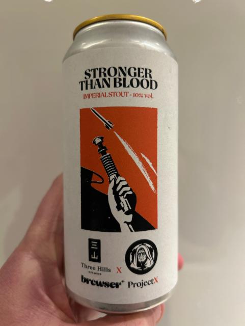 Stronger Than Blood 10.0%, Three Hills Brewing, England