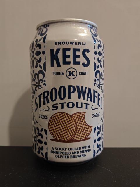Stroopwaffel Stout 14.8%, Brouwerij Kees, Netherlands