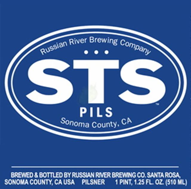 STS Pils 5.3%, Russian River Brewing Company, United States