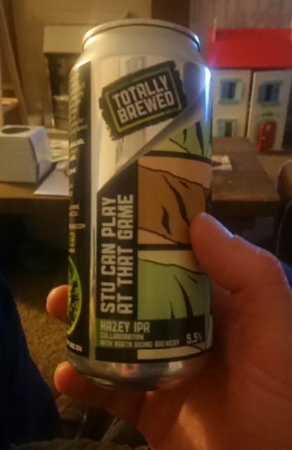 Stu can play at that game 5.5%, Totally Brewed Limited, England