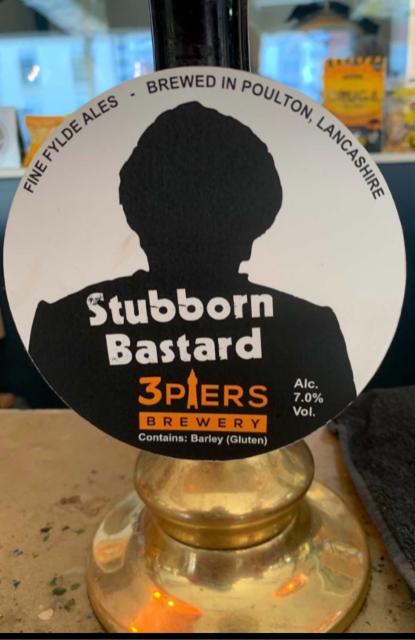 Stubborn Bastard 7.0%, 3 Piers Brewery Limited, England