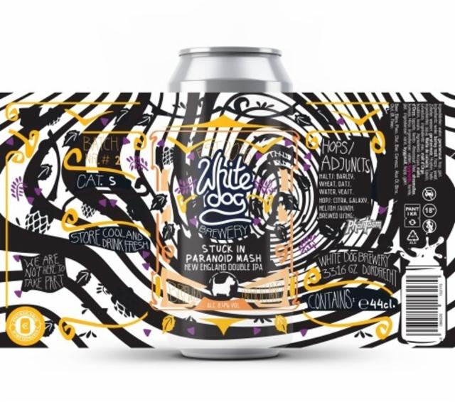 Stuck In Paranoid Mash (2025) 8.4%, White Dog Brewery, Netherlands