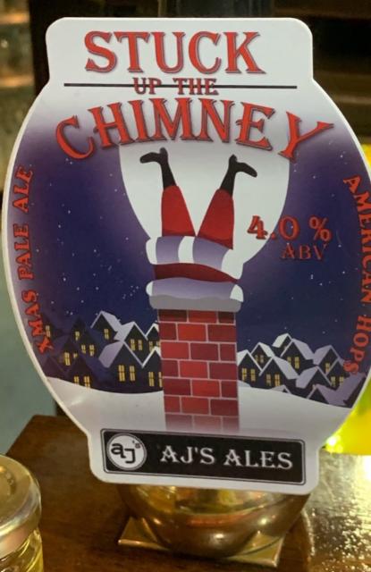 Stuck Up The Chimney 4.0%, AJ's Ales, England