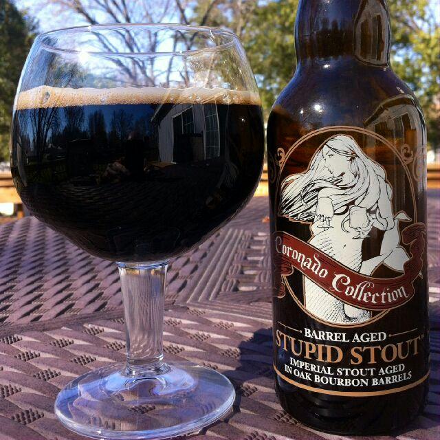 Stupid Stout Barrel Aged 10.0%, Coronado Brewing Company, United States