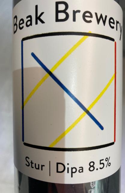 Stur 8.5%, Beak Brewery, England