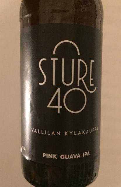 Sture 40 Pink Guava IPA 5.5%, Stadin Panimo, Finland