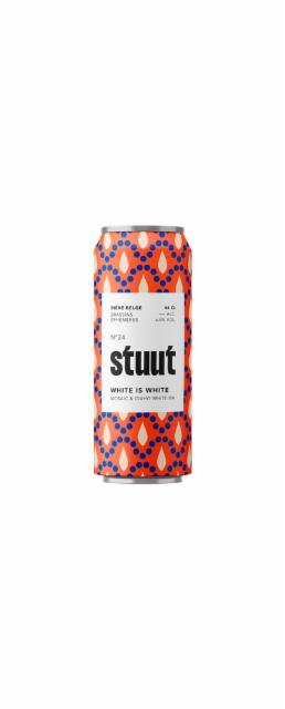 Stuut #24 White is white 6.0%, Brasserie Caulier, Belgium