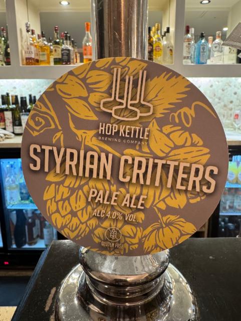 Styrian Critters 4.0%, Hop Kettle Brewery, England