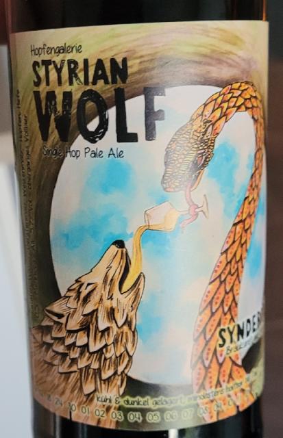 Styrian Wolf 5.7%, Synde Bräu, Germany