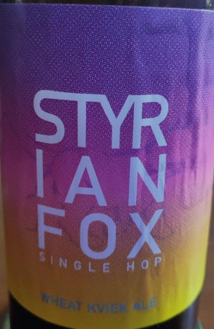 styrianfox 4.7%, Les Bières De Max, France