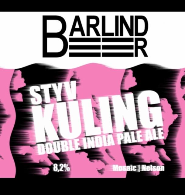 Styv Kuling 8.2%, BarlindBeer, Sweden