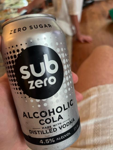 Sub Zero Alcoholic Cola, Sub Zero