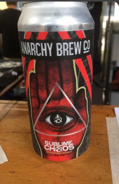 Sublime Chaos 7.0%, Anarchy Brew Co., England