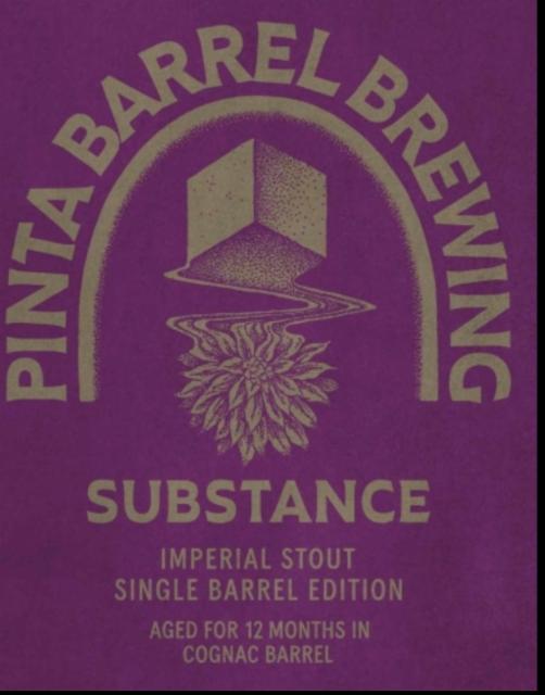 Substance - Single Barrel Edition (Cognac), Pinta Barrel Brewing