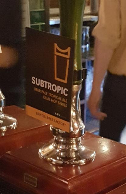 Subtropic 4.4%, Bristol Beer Factory, England