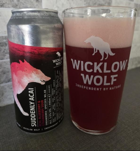 Suddenly Acai 5.0%, Wicklow Wolf Brewing, Ireland