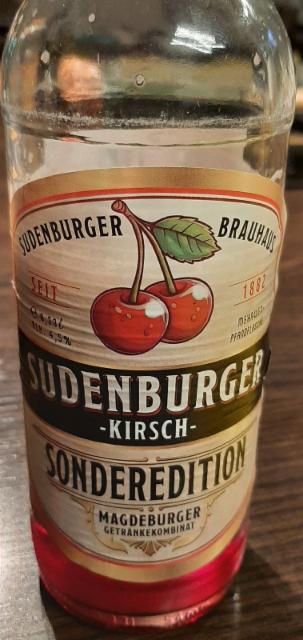 Sudenburger kirsch Sonderedition, Magdeburger Getränkekombinat