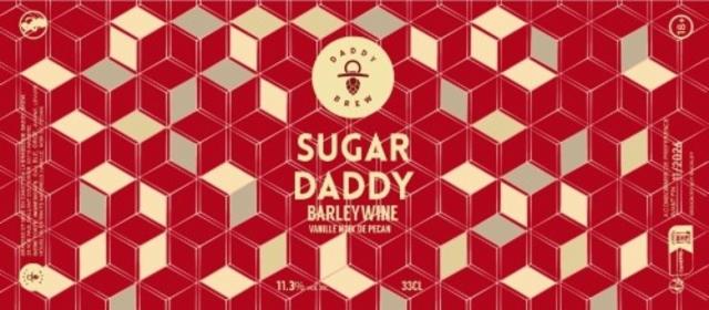 Sugar Daddy Vanille Noix De Pécan (2024) 11.3%, Daddy Brew, France