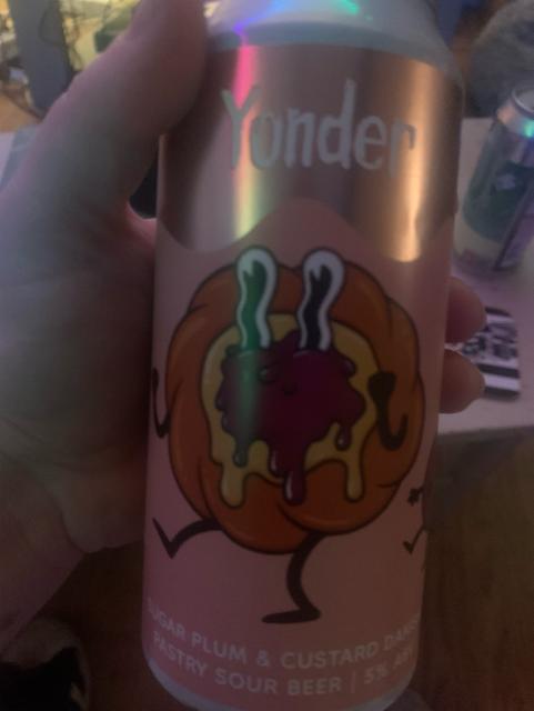 Sugar Plum & Custard Danish, Yonder Brewing