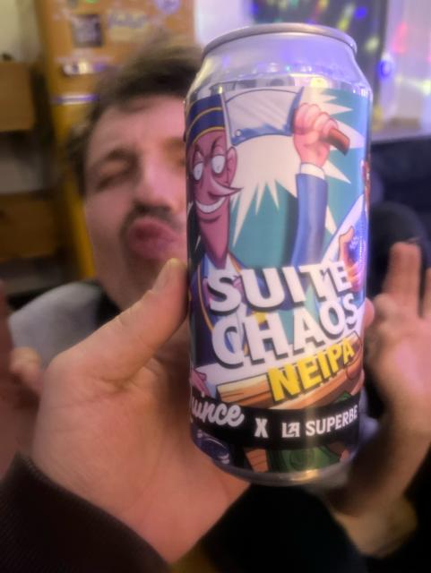 Suite Chaos NEIPA, La Quince Brewing Co.