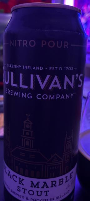Sullivan's Stout 5.7%, Horseheads Brewing, United States
