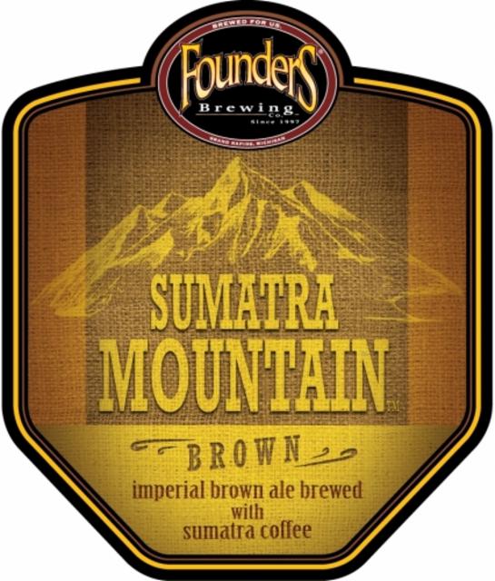 Sumatra Mountain Brown 9.0%, Founders Brewing Company, United States