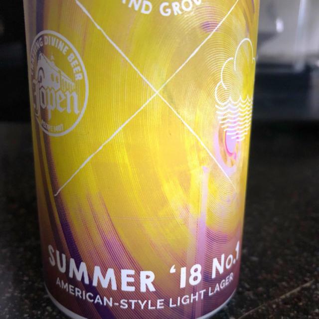 Summer '18 no.1 4.4%, Lost and Grounded Brewers, England