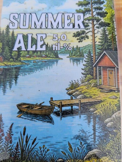 Grönbacka Summer ALE 5.0%, Grönbacka Panimo, Finland