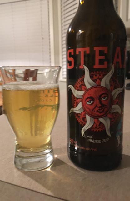 Summer Ale with Orange Zest 4.8%, Steamworks Brewing Company, Canada