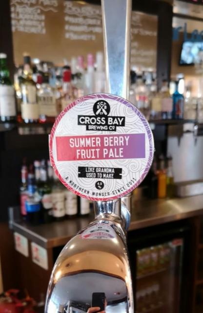 Summer Berry Fruit Pale 4.0%, Cross Bay Brewing Co, England