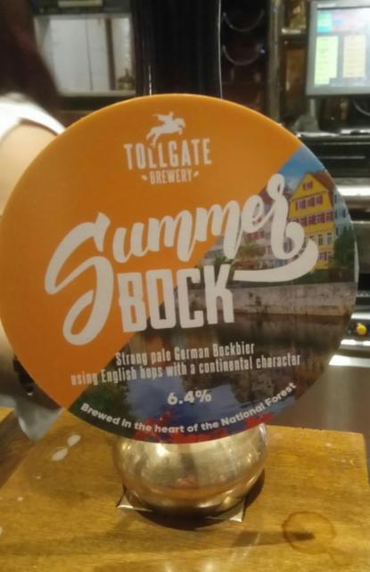 Summer Bock 6.4%, Tollgate Brewery Ltd, England