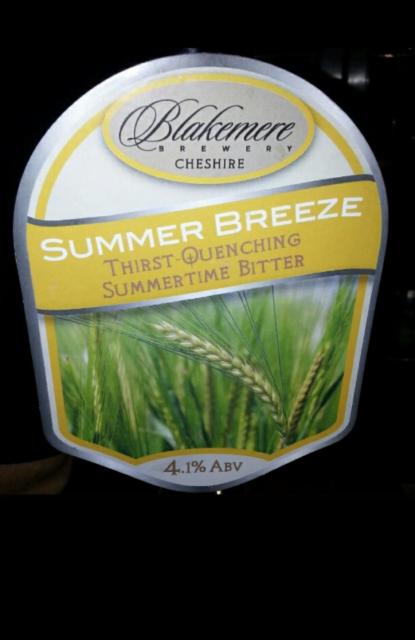 Summer Breeze 4.1%, Blakemere Brewery, England