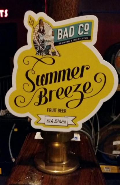 Summer Breeze 4.5%, Bad Co., England