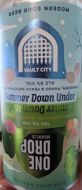 Summer Down Under, One Drop Brewing Co.