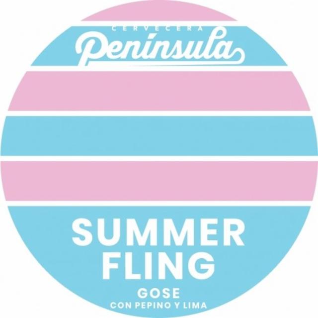 Summer Fling 5.0%, Cervecera Península, Spain