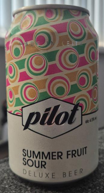 Summer fruit sour 4.5%, Pilot, Scotland