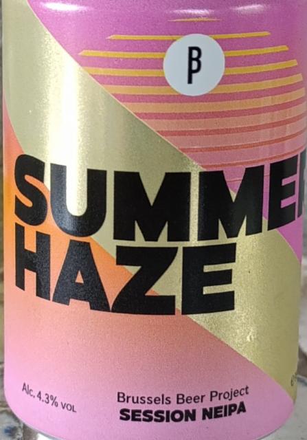 summer haze 4.3%, Brussels Beer Project, Belgium