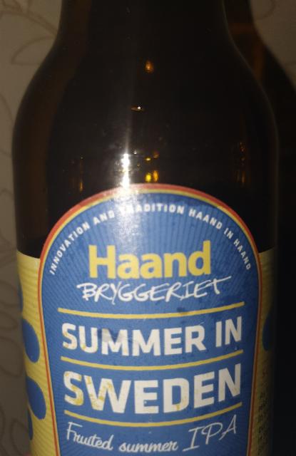 Summer in Sweden 3.5%, Haandbryggeriet AS, Norway