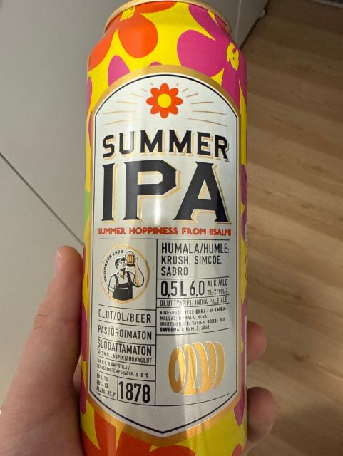 Summer Ipa 6.0%, Olvi, Finland