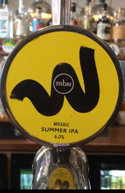 Summer IPA Mosaic 6.0%, The Mobberley Brewhouse, England