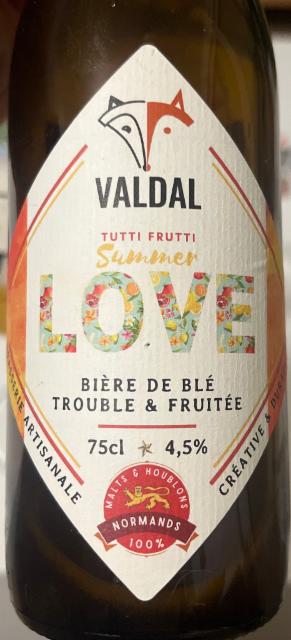 Summer LOVE 4.5%, Brasserie Valdal, France