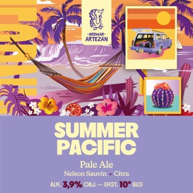 Summer Pacific 3.9%, Browar Artezan, Poland