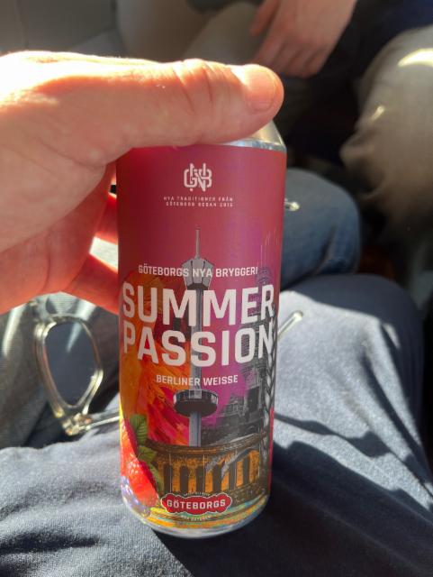 Summer Passion 4.7%, Göteborgs Nya Bryggeri, Sweden